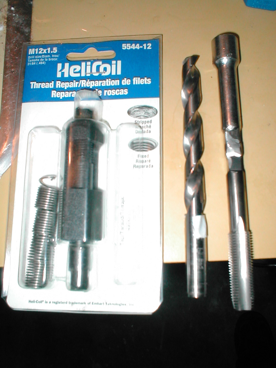 HeliCoil Thread Repair Kit Metric Fine M12x1.5 x 18.0mm